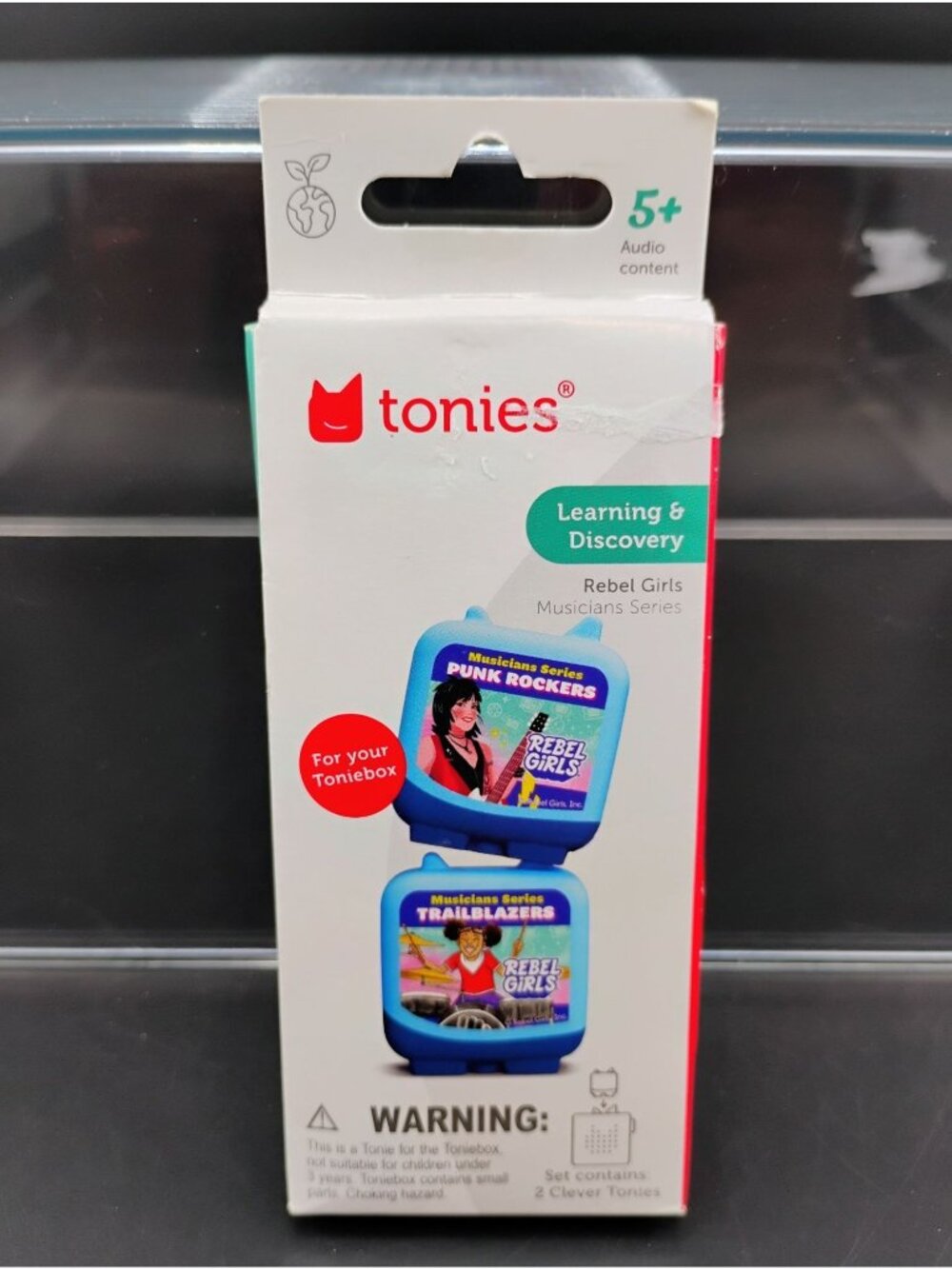Tonies Rebel Girls Musicians Series Clever Tonies Set 5+ Audio